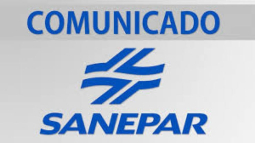 Sanepar Divulga Nota sobre falta de água neste Domingo 