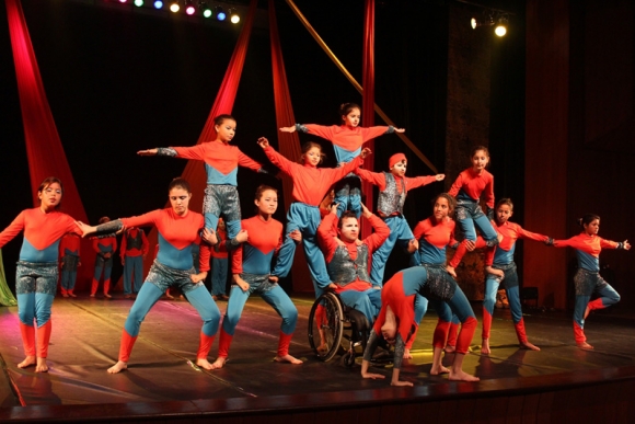 ALUNOS DE ARTE CIRCENSE DE MARMELEIRO NA VII MOSTRA DE CIRCO EM TOLEDO