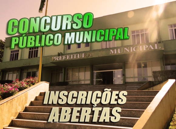 Concurso Público Municipal, últimos dias para inscrições