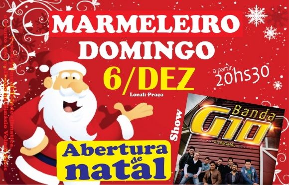 ABERTURA DO NATAL EM MARMELEIRO