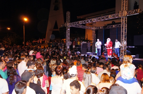 ABERTURA DO NATAL Atraiu Grande Público