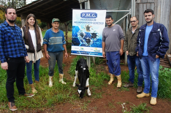 NASCE O 1º BEZERRO DO NOVO PMG EM MARMELEIRO