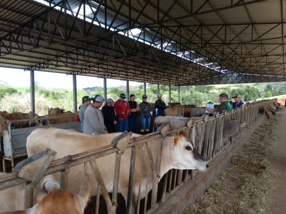 PRODUTORES DE LEITE PARTICIPAM DE TREINAMENTO