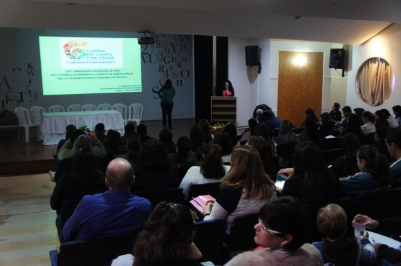 CONFERÊNCIA DEBATEU  SEGURANÇA ALIMENTAR E NUTRICIONAL 