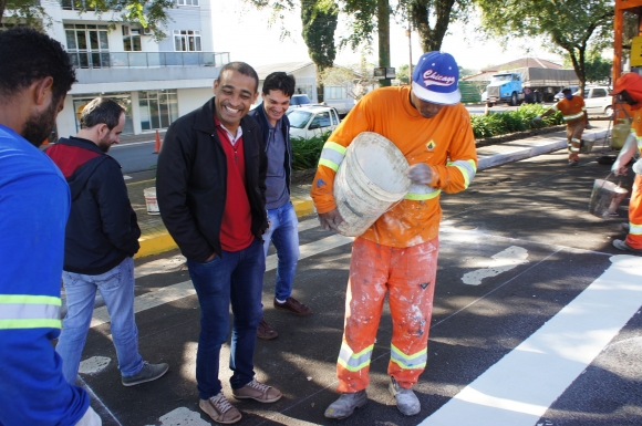 DEMARTRAN INICIA 2ª ETAPA DE SINALIZAÇÃO HORIZONTAL EM MARMELEIRO