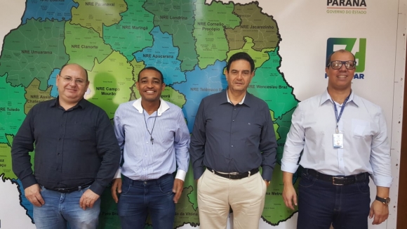 PREFEITO JAIMIR SE REUNIU COM PRESIDENTE DO FUNDEPAR 