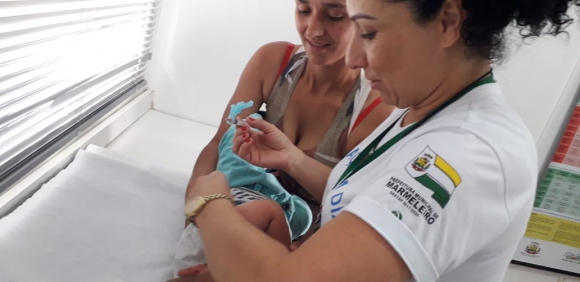 MARMELEIRO CUMPRE 96% DA META DE VACINAÇÃO CONTRA SARAMPO