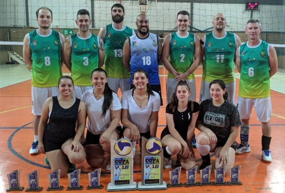 MARMELEIRO CAMPEÃO NA COPA DOIS VIZINHOS DE VOLEIBOL  2019 