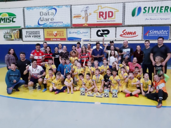XII COPA FARMÁCIA SÃO FRANCISCO DE FUTSAL:MARMELEIRO GARANTE VÁRIOS 1º LUGARES  