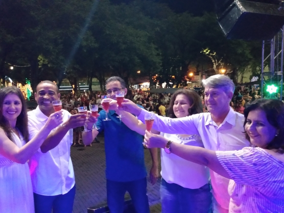 SHOW DA VIRADA EM MARMELEIRO FOI UM SUCESSO