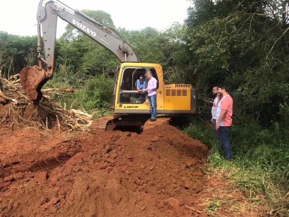 COMEÇAM AS OBRAS DO LAGO MUNICIPAL MARMELEIRO