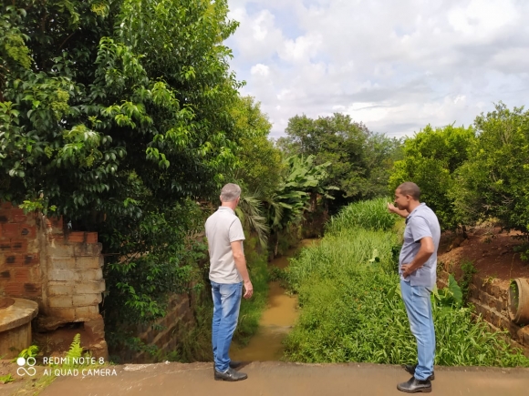 INICIAM AÇÕES PARA LIMPEZA DO RIO SANTA RITA