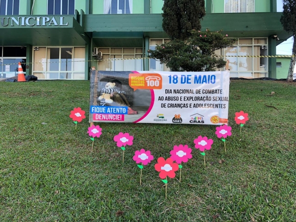 MARMELEIRO FAZ AÇÃO PARA LEMBRAR 18 DE MAIO