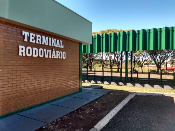 MELHORIAS NA RODOVIÁRIA : EM FASE DE CONCLUSÃO