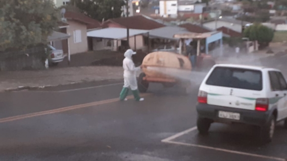 Sanitização: PREFEITURA RETOMA AÇÃO DE LIMPEZA