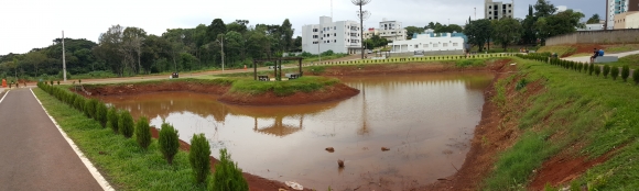 Lago do Meu Campinho tem problemas com infiltração e morte de peixes