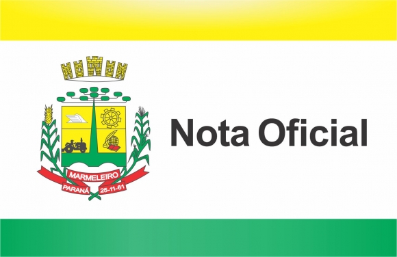 NOTA OFICIAL – PREFEITURA DE MARMELEIRO