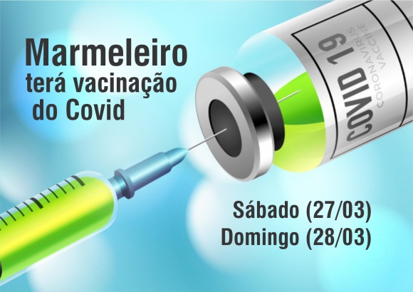 Vacinação contra o Covid neste Final de Semana