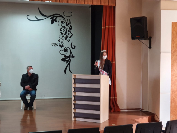 Representante do município no concurso de MISS é apresentada ao Prefeito