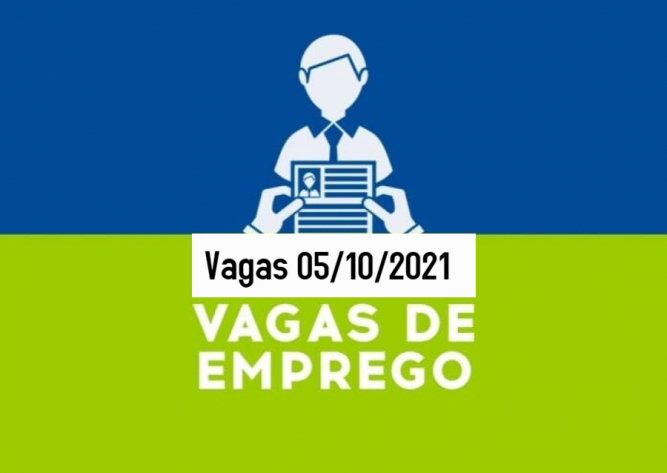 Vagas de empregos disponíveis