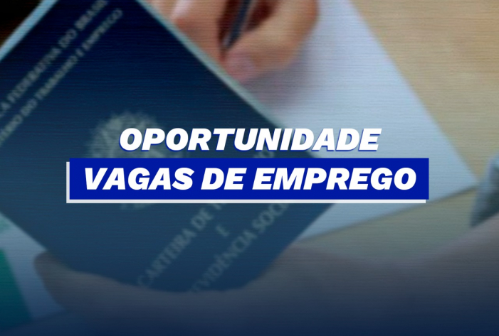 Vagas de emprego disponíveis