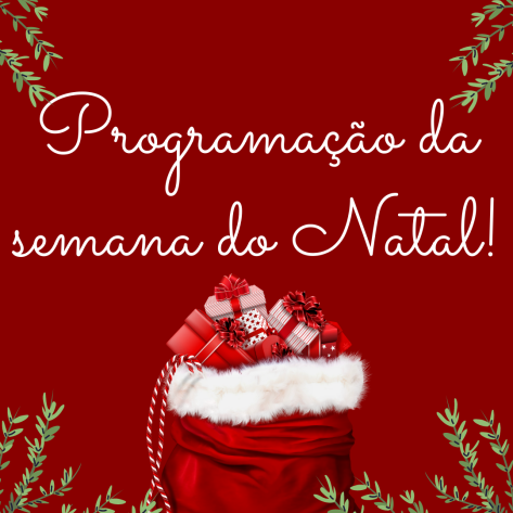 Programação da Semana do Natal