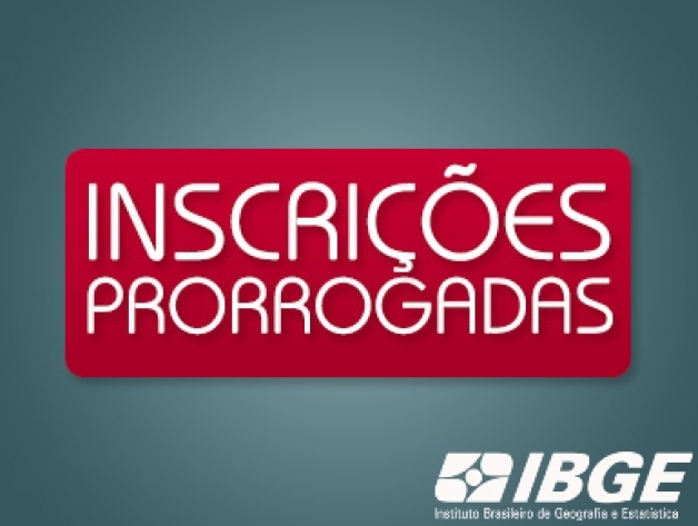 As inscrições foram prorrogadas!