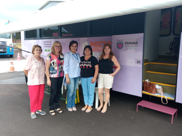 PRIMEIRA DAMA RITA PILATI, PARTICIPA DE AÇÃO MUNICIPALIZAÇÃO DA SEJUF-PR EM PATO BRANCO