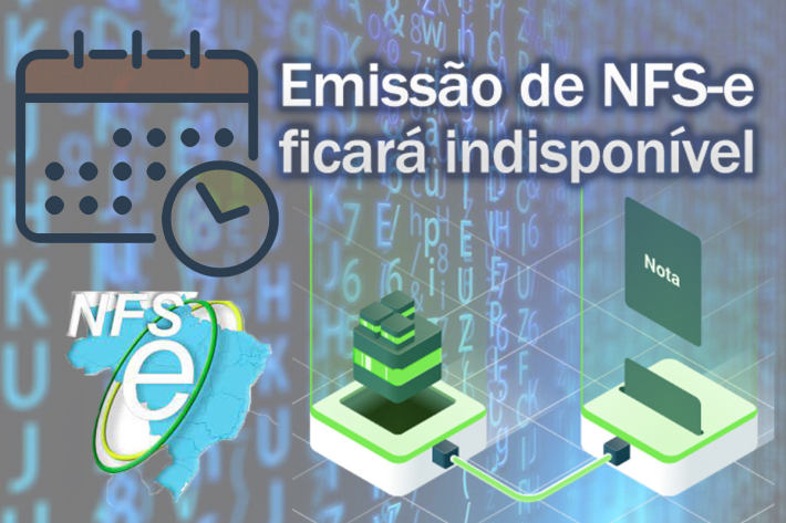 Emissão de NFS-e ficará indisponível