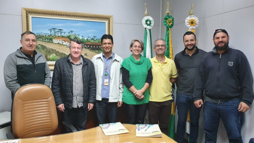 Prefeito recebeu o Novo Gerente Regional de Serviços da Copel da Unidade de Francisco Beltrão