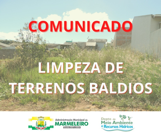 LIMPEZA E MANUTENÇÃO DOS LOTES