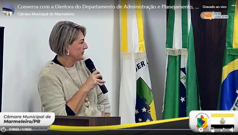 Situação das obras do município são relatadas aos vereadores