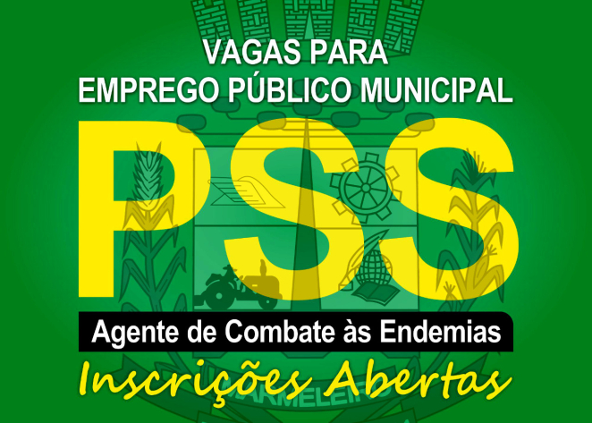 PSS para emprego público, cargo Agente de Combate às Endemias