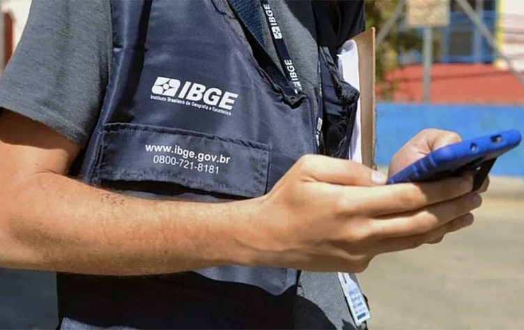 O IBGE está selecionando pessoal para trabalhar como Recenseado