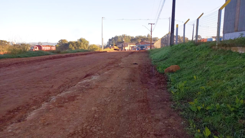 Iniciação de Obra para pavimentação asfáltica  