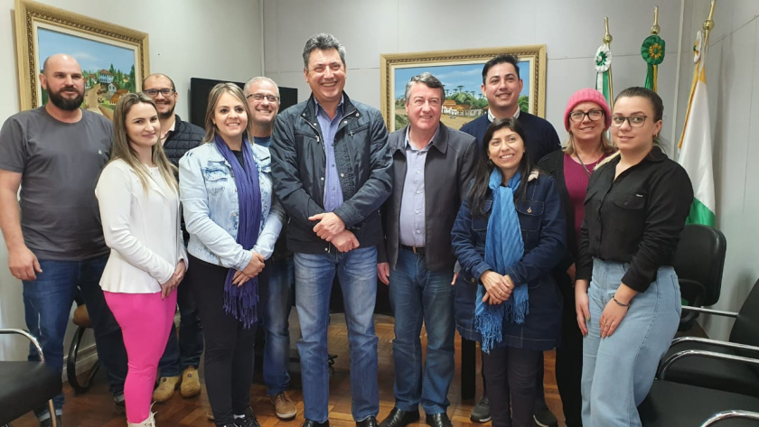 Deputado Federal Sérgio Souza em Marmeleiro 