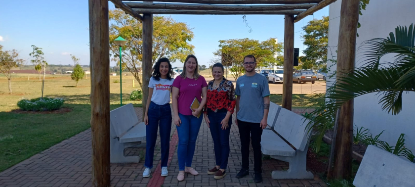 Parceria realizada entre o Depto de Meio Ambiente e o curso de medicina veterinária da Universidade Federal Fronteira Sul – Campus Realeza/PR.