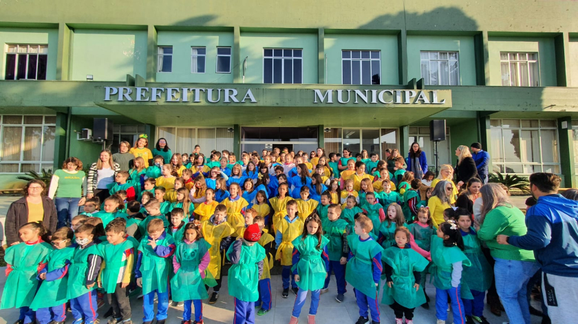Iniciaram as Atividades da Semana da Pátria em Marmeleiro