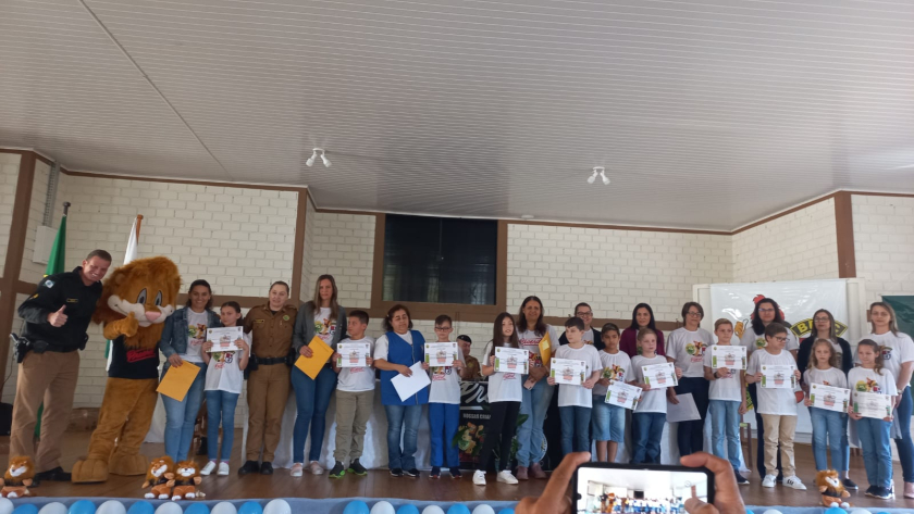 Formatura dos Alunos do PROERD