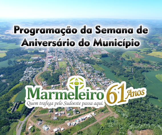 Programação da Semana de Aniversário do Município