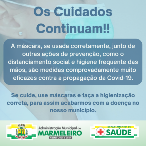 Obrigatório o Uso de Mascaras nas Repartições de Saúde