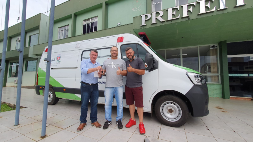 Nova Ambulância chegou para o Município