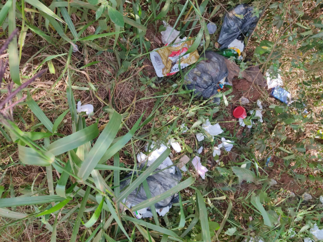 Novos Descartes Irregulares nas Margens do Rio Angico