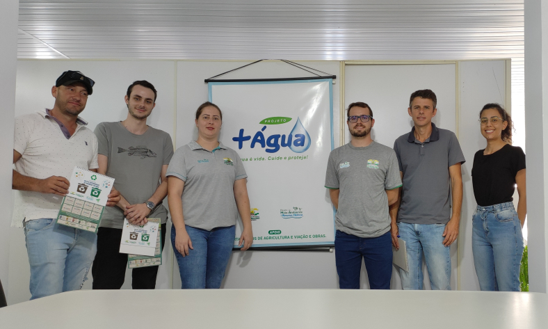 Departamento de Meio Ambiente Apresenta Projeto +Água para a Prefeitura de Enéas Marques