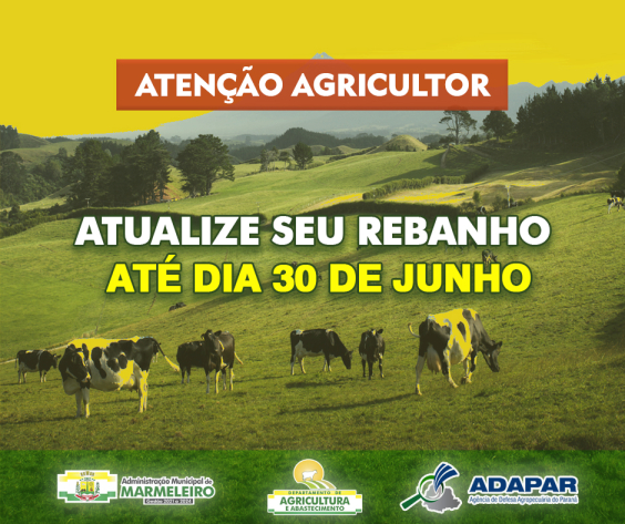 Últimas semanas para atualização de rebanho na ADAPAR