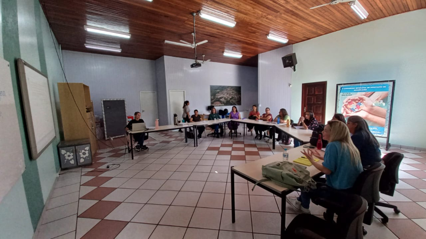 Reunião de Planejamento por Turma dos Professores da Rede Municipal
