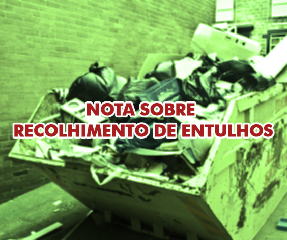 Nota sobre Recolhimento de Entulhos