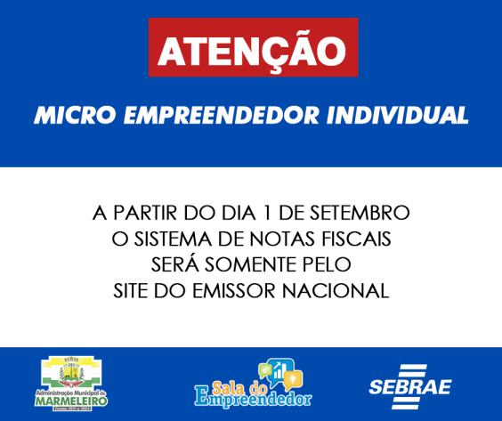 A partir de Setembro, a Emissão de NFS-e Padrão Nacional passa a ser Obrigatória aos MEI Prestadores de Serviços