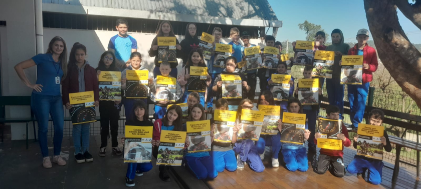 DEMARTRAN organiza Semana Nacional do Trânsito em Marmeleiro