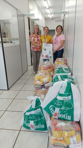 Assistência Social recebe Cestas de Alimentos do Projeto “Compra Solidária”